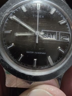 34mm Vintage Timex Marlin watch,  mechanical, manual-wind model